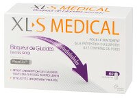 XLS Medical bloqueur de glucides qui diminue l'absorption des calories issues des glucides et sucres lents